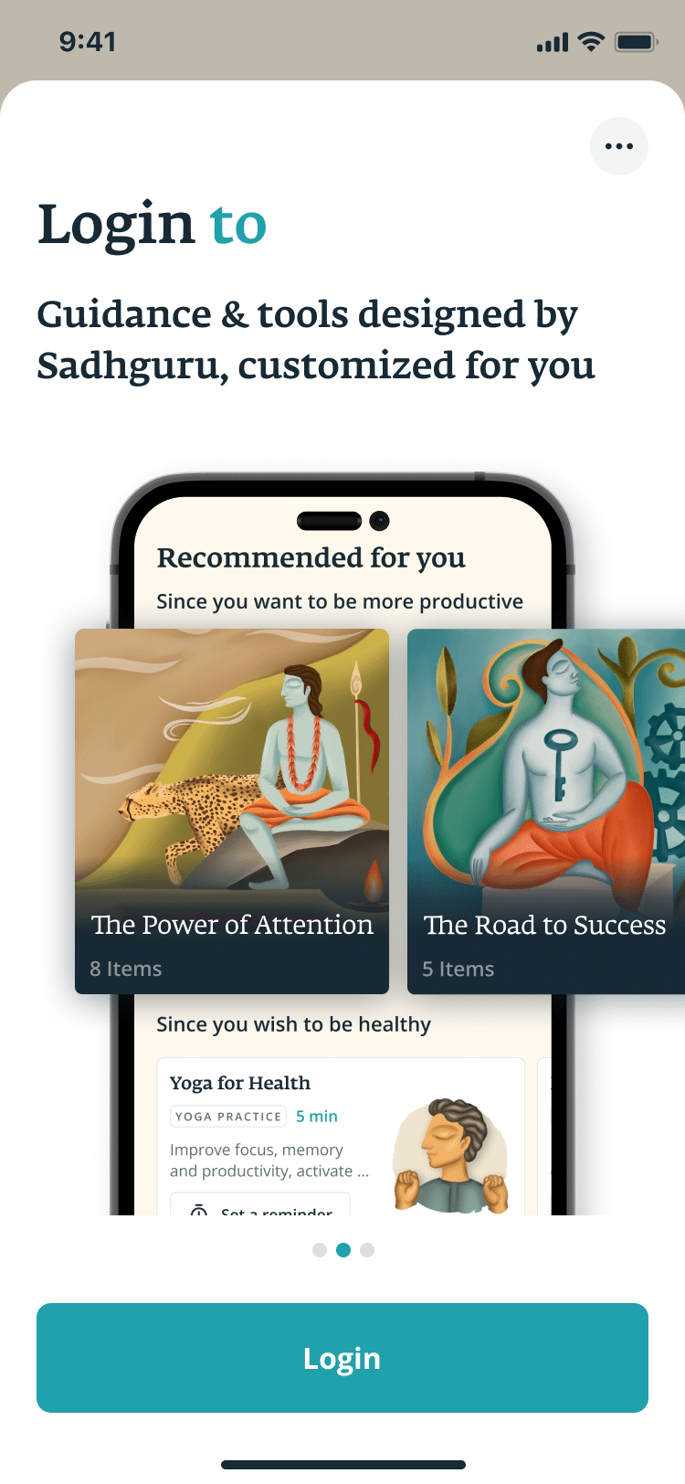 Sadhguru App - Shambavi Mahamudra Mandala Guide