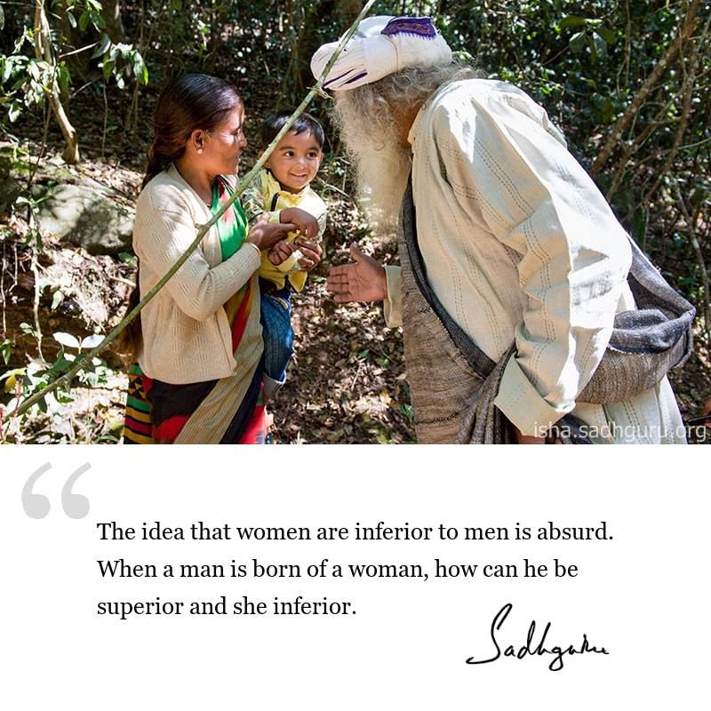 sadhguru-dmq-2019-The-idea-that-women