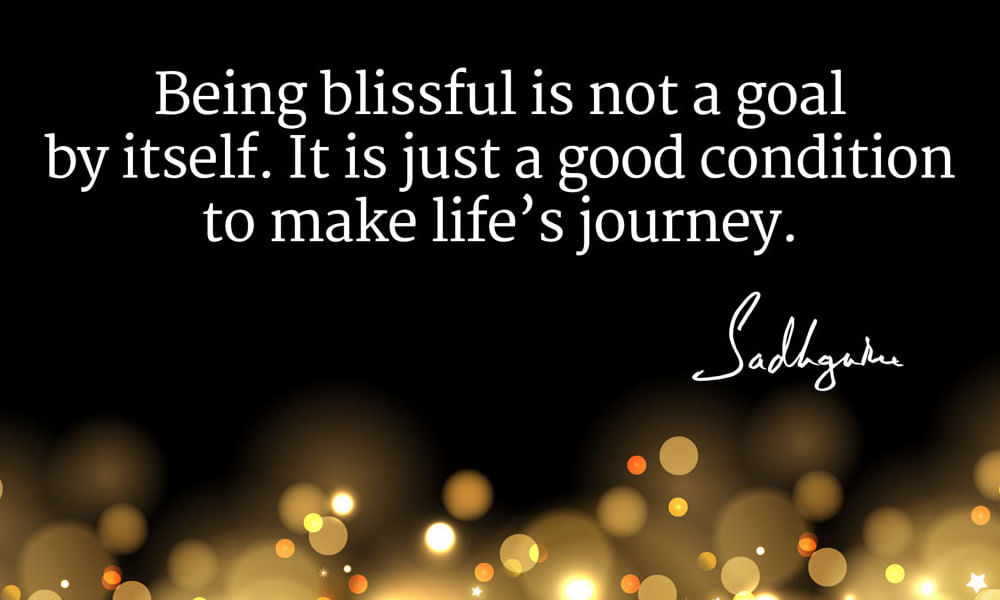 sadhguru quotes on bliss