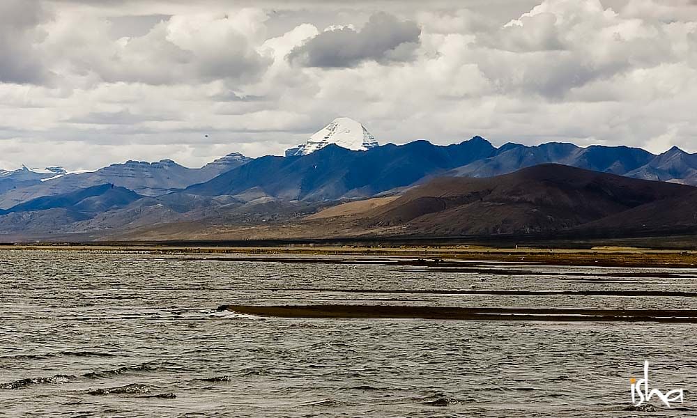 The South Face of Kailash, View from Manasarovar