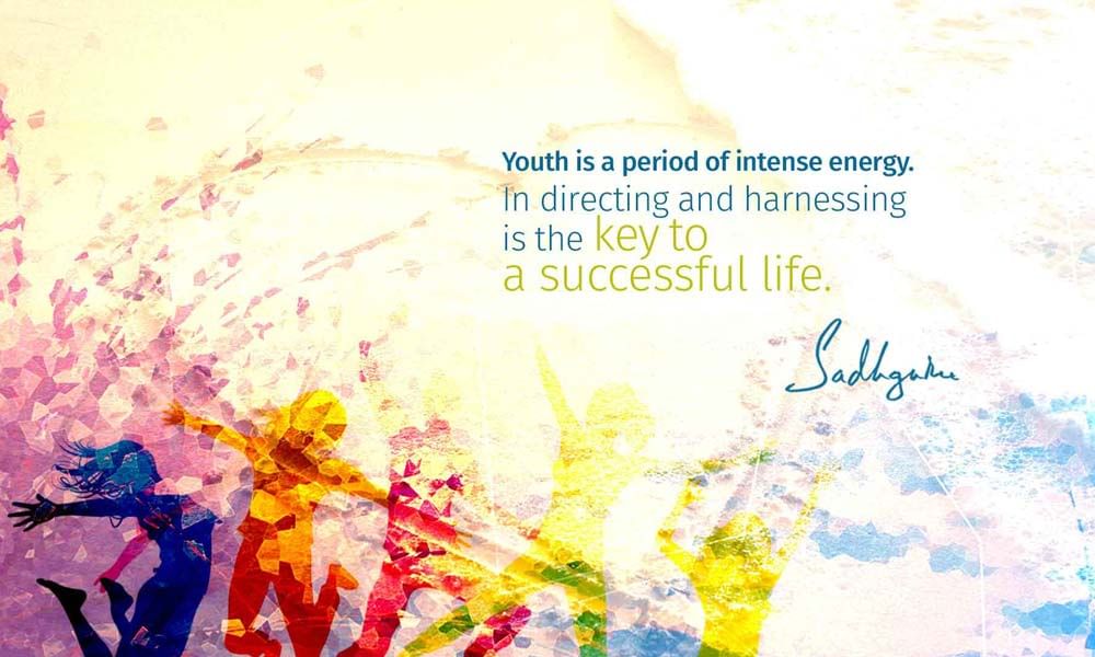 Youth Quote from Sadhguru on National Youth Day
