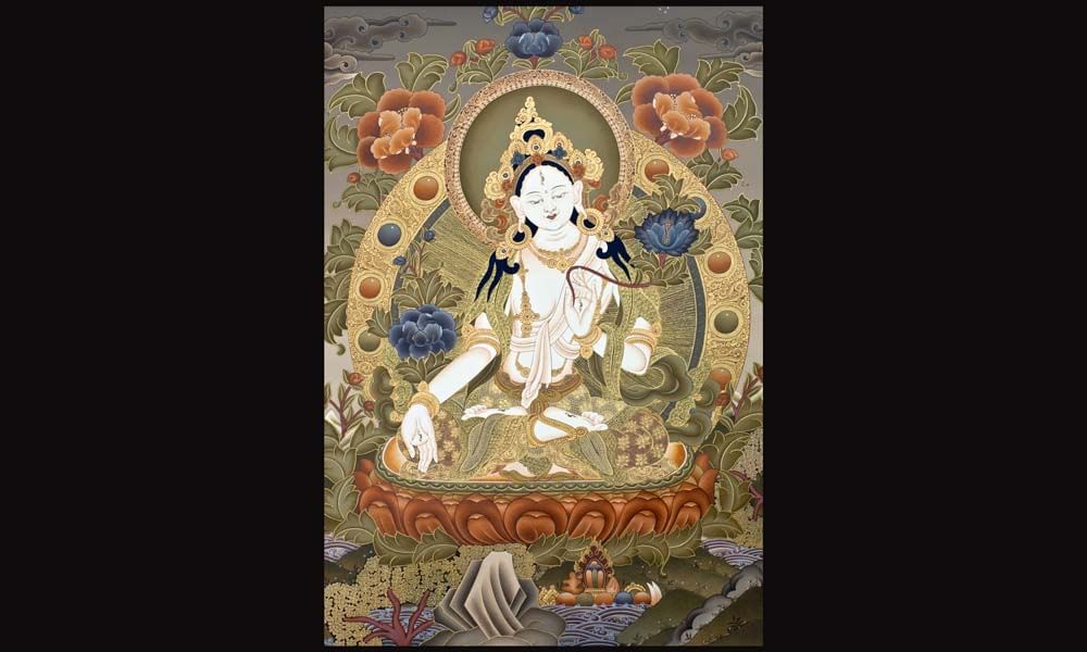 tibetan-thangka-of-white-tara