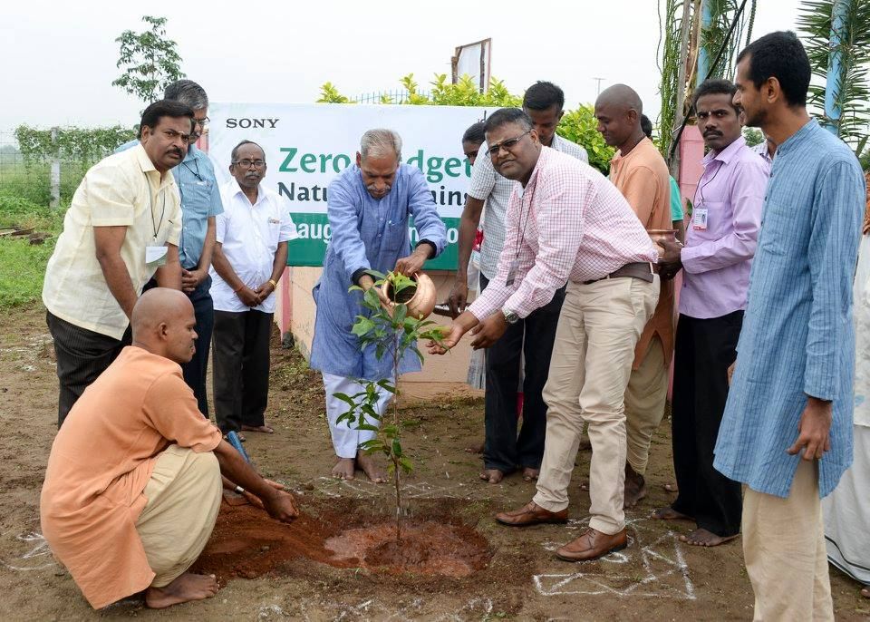 First Subhash Palekar Natural Farming training program, Dec 5, 2015, organised by Project GreenHands