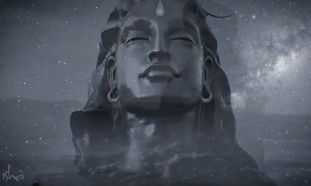 Adiyogi Wallpaper 4K, Minimalist, Lord Shiva