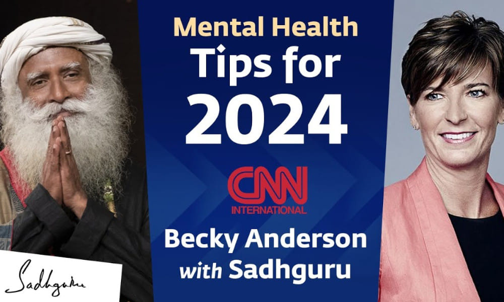 CNN Interviews Sadhguru on New Year's Eve