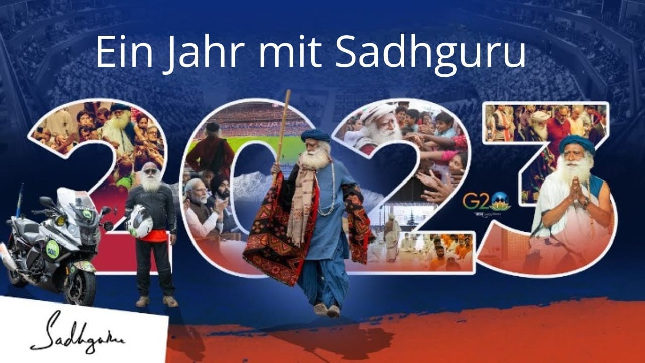 Sadhguru's Meilensteine in 2023