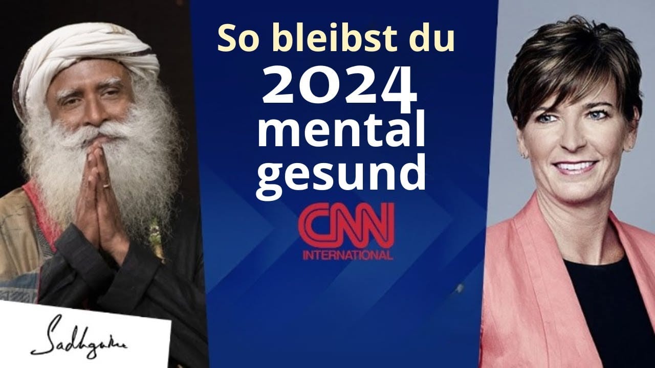 CNN interviewt Sadhguru über Vorsätze für das Jahr 2024