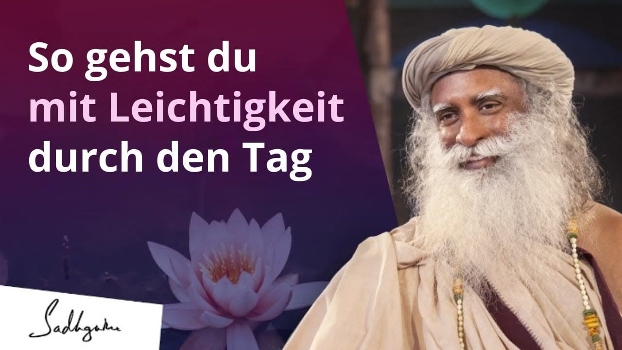 So gehst du mit Leichtigkeit durch den Tag