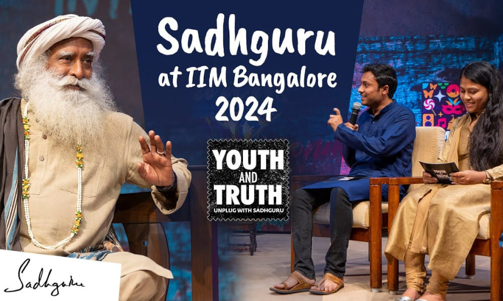Career, Competition & Conscious Living: Sadhguru @ IIM Bangalore | Youth and Truth 2024