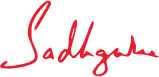sadhguru signature