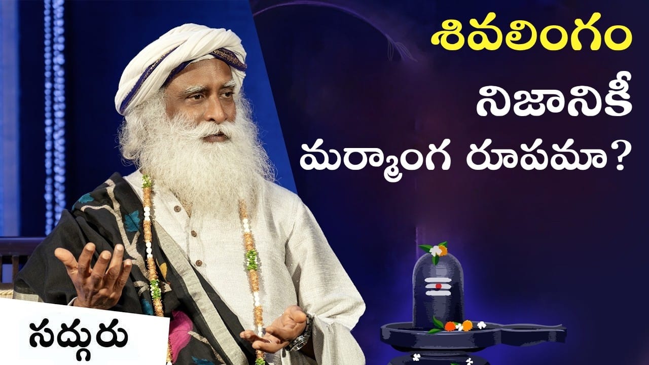 శివలింగం లైంగిక అవయవంలా కనిపిస్తుందా?