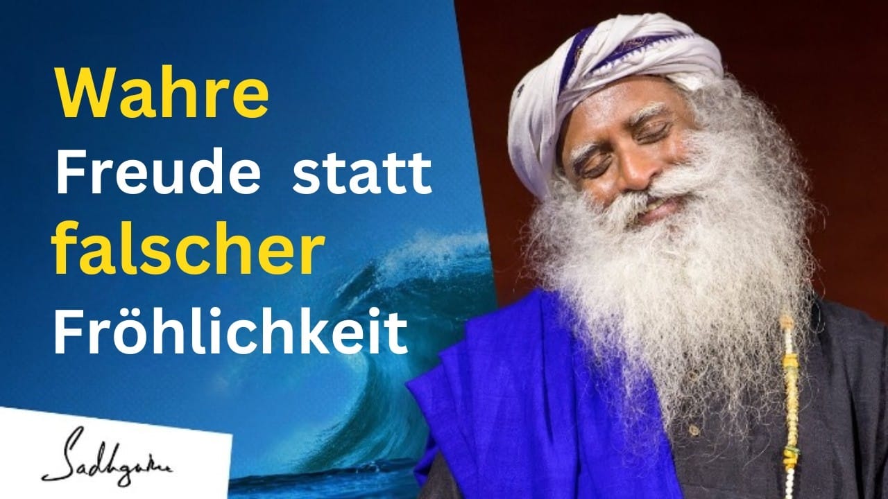 Wahre Freude statt aufgesetzter Fröhlichkeit