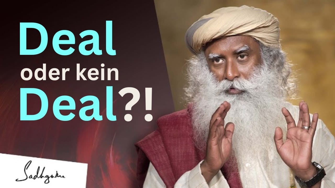 Keine giftigen Deals mehr | Sadhguru