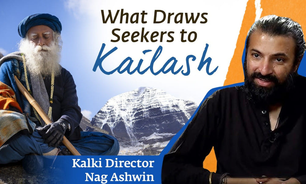Kalki Director Nag Ashwin with Sadhguru – Kailash, Movies & AI
