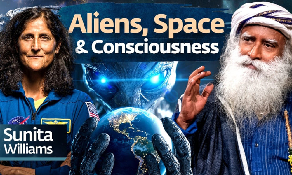 Do Aliens Exist? – NASA Astronaut Sunita Williams & Sadhguru at Harvard Medical School