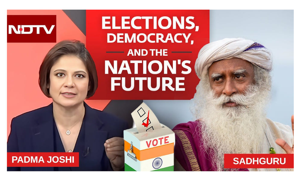 Sadhguru on the 2026 Assembly Election Results | NDTV Interview