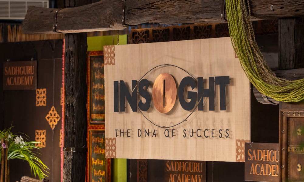 Isha INSIGHT Day 2 – A Torrent of Insights Isha INSIGHT Day 2 – A Torrent of Insights