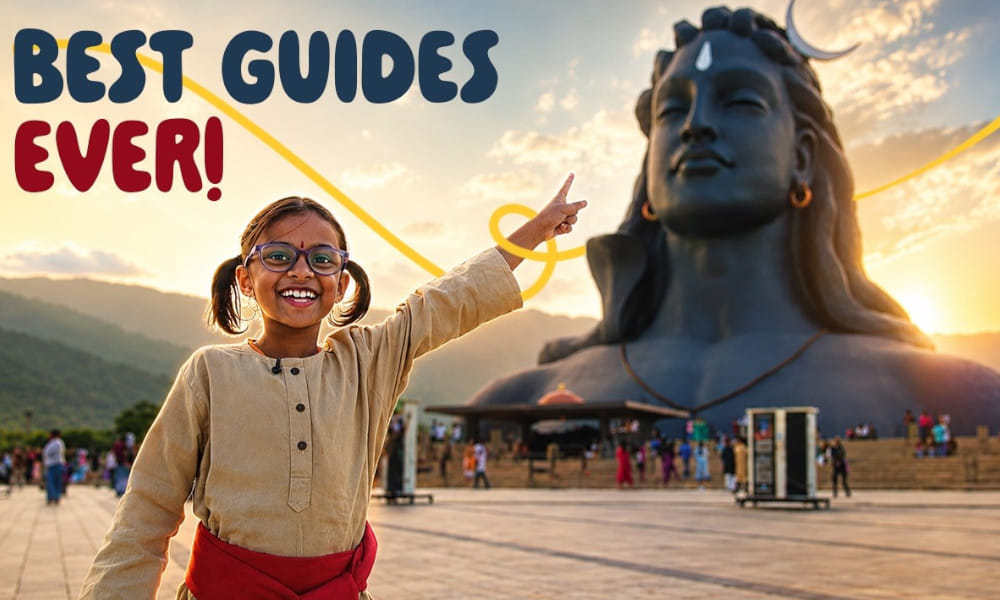 The Cutest Isha Yoga Center Tour You'll Ever Watch!